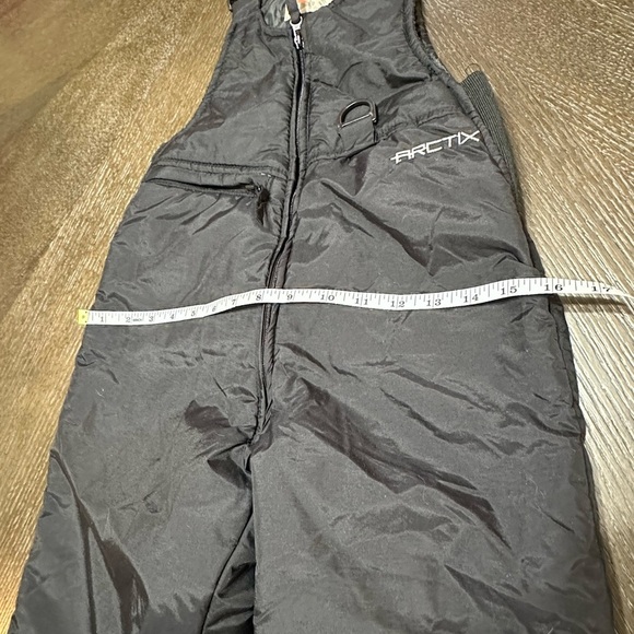 Arctix Kids' Insulated Snow Snowboarding Ski Bib‎ Overalls, Black, Youth Medium - Picture 9 of 10